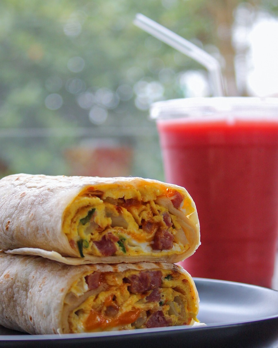 Order South Western Breakfast Wrap food online from Corner Cafe store, Annapolis on bringmethat.com