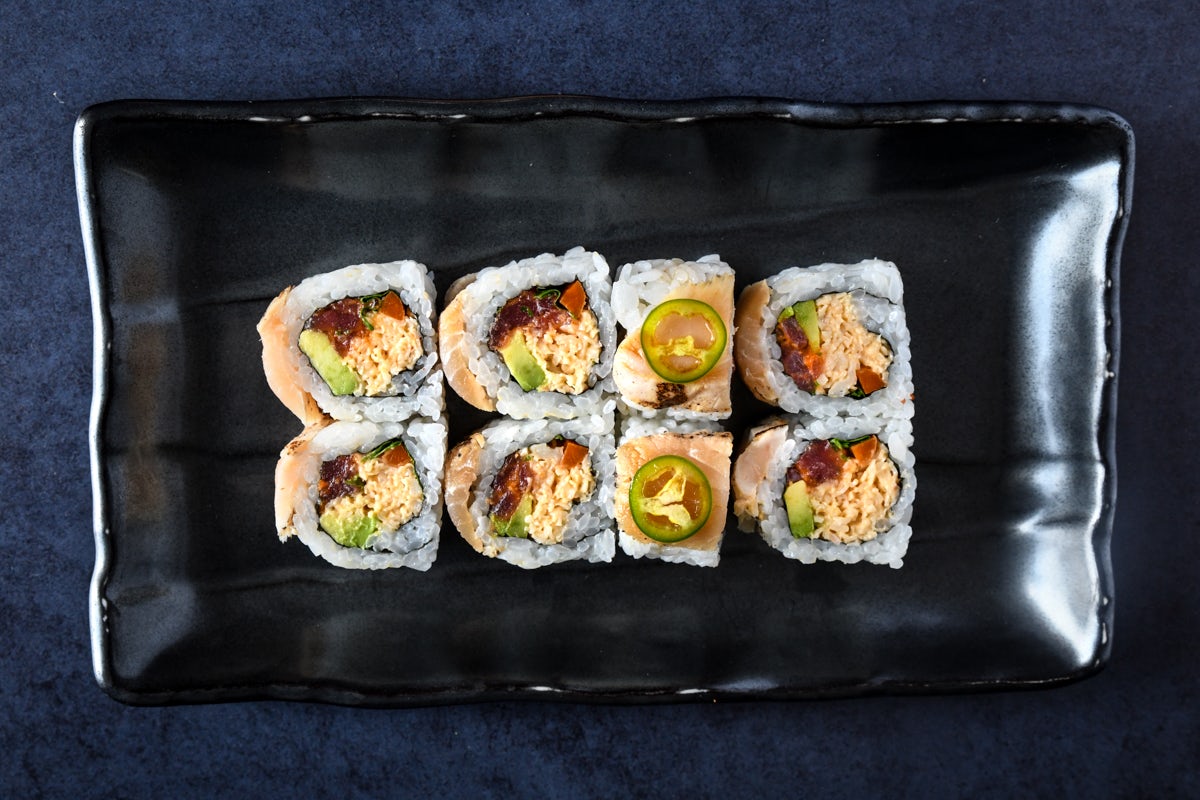 Order *THE BEACH food online from Blue Sushi Sake Grill store, Fort Worth on bringmethat.com