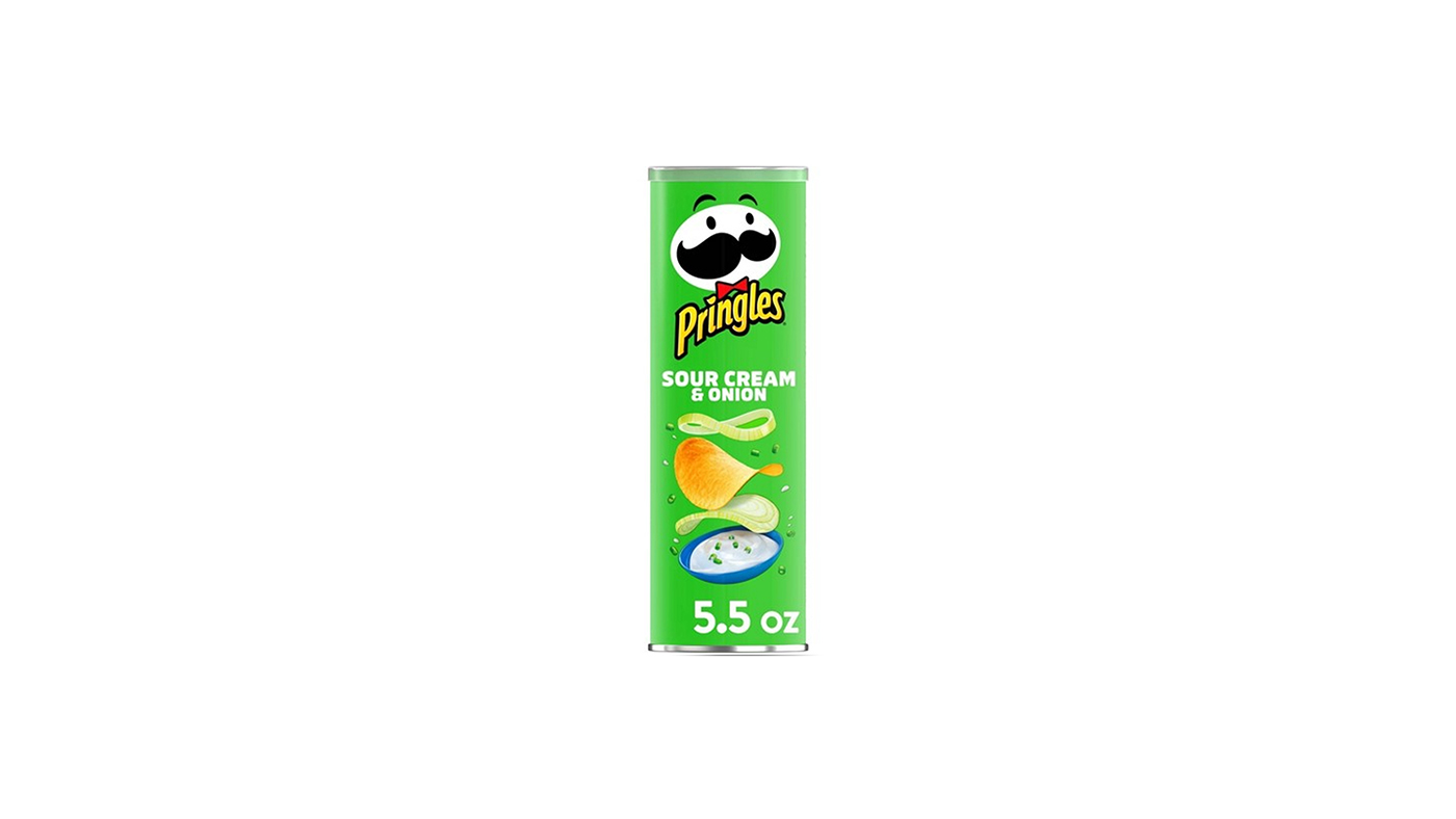 Order Pringles Sour Cream and Onion 5.5oz food online from Chevron Extramile store, Temecula on bringmethat.com