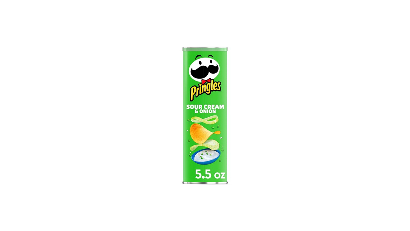 Order Pringles Sour Cream and Onion 5.5oz food online from Extramile 5451 store, Carlsbad on bringmethat.com