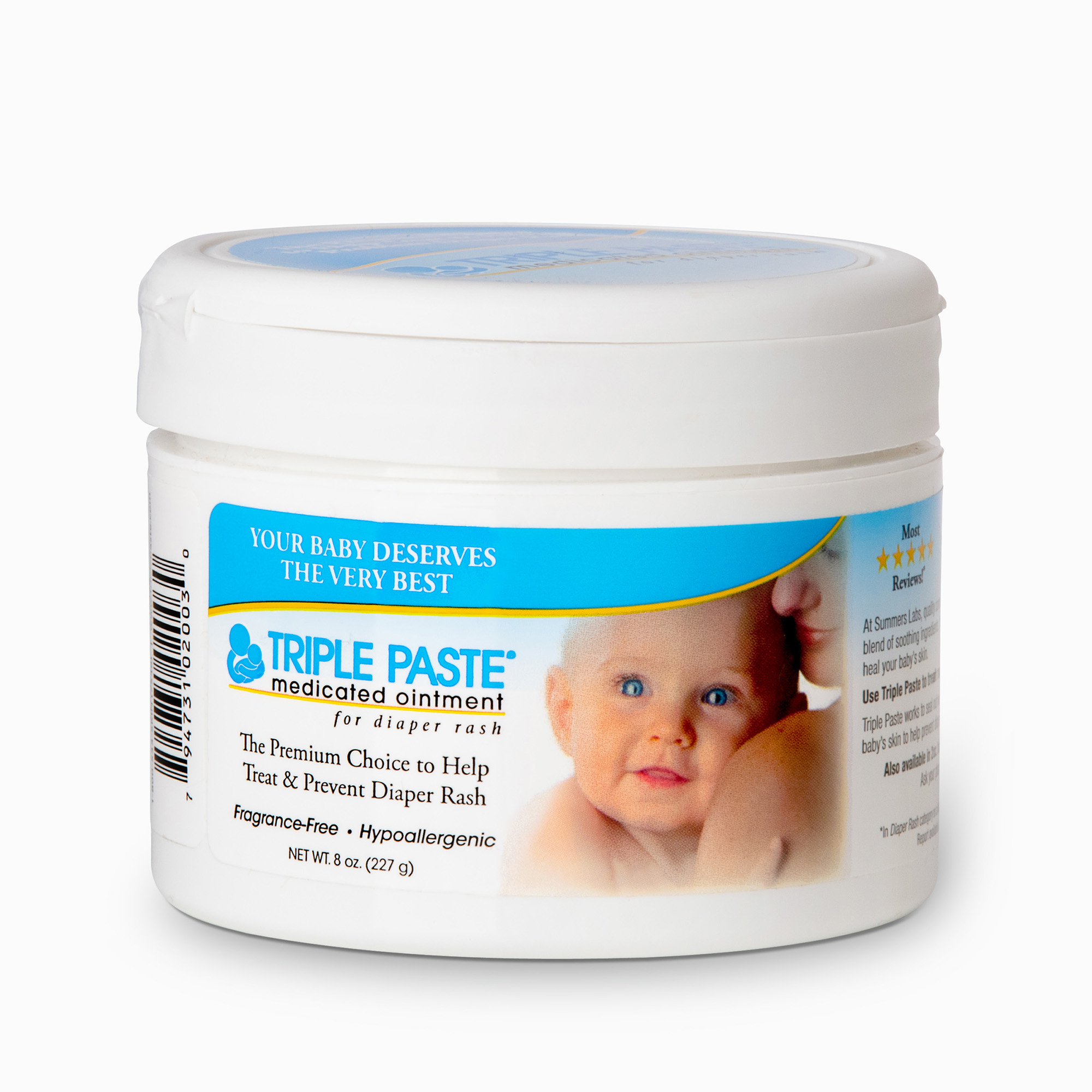 Order Triple Paste Medicated Ointment for Diaper Rash - 8 oz food online from Rite Aid store, Cathedral City on bringmethat.com