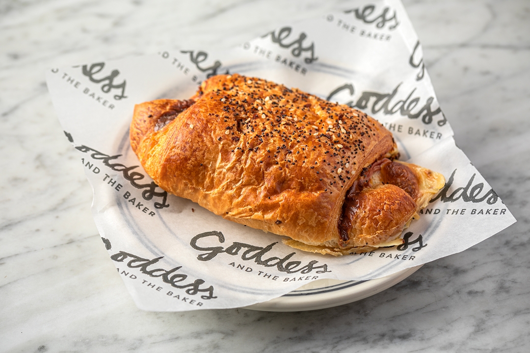 Order Ham & Cheese Croissant food online from Goddess And The Baker store, Chicago on bringmethat.com