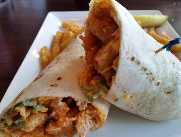 Order Buffalo Chicken Wrap food online from Anchor Bar and Restaurant store, Round Rock on bringmethat.com