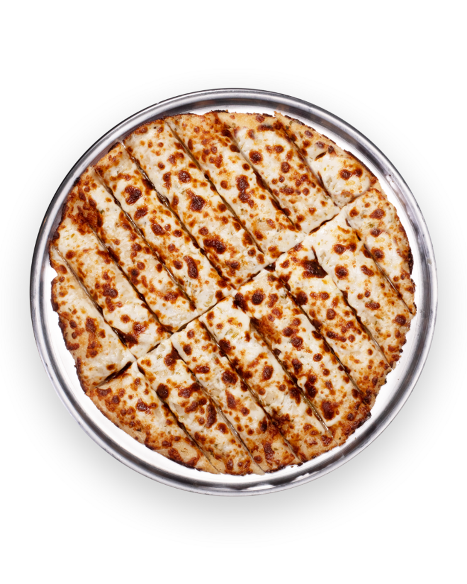 Order Medium Cheesy Bread food online from Perrotti's Pizza store, Fort Worth on bringmethat.com