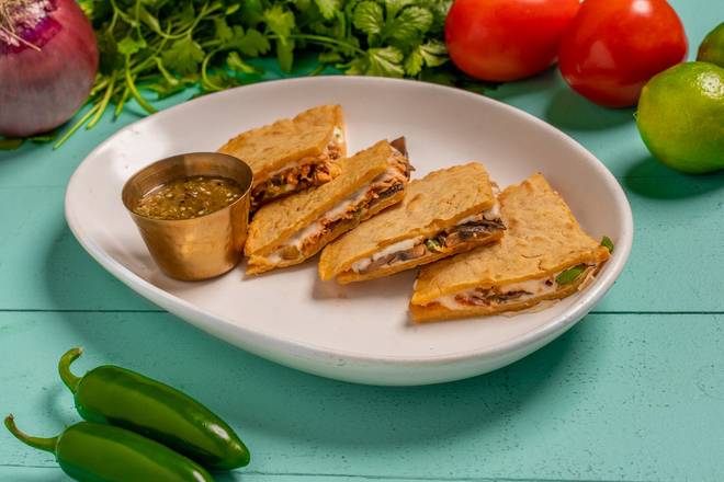Order MUSHROOM & JALAPENO QUESALITA food online from Tocaya Modern Mexican store, Tempe on bringmethat.com