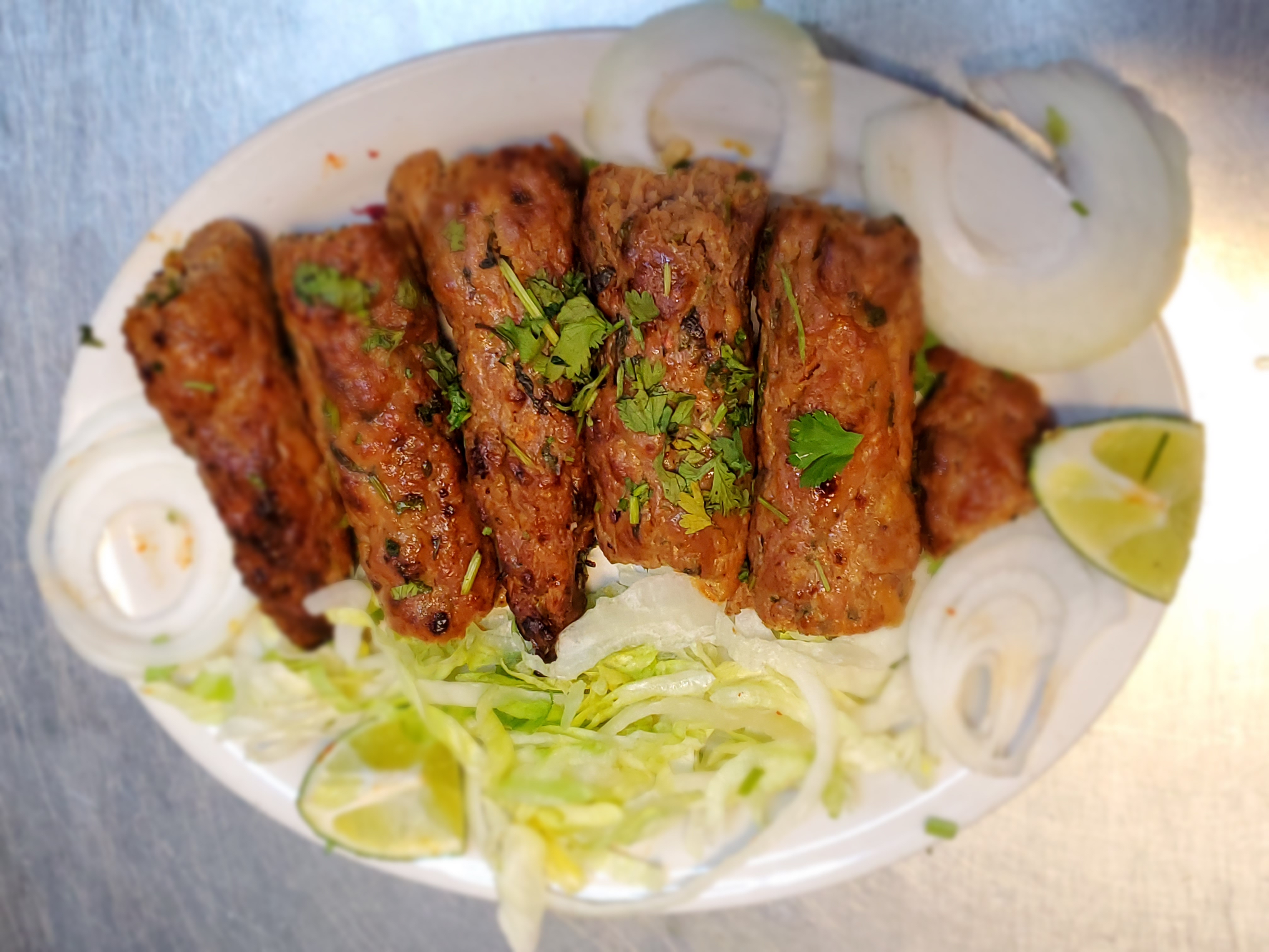 Order Beef Seekh Kabob food online from Naan On Devon & Grill store, Chicago on bringmethat.com