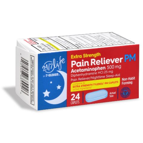 Order 24/7 Life ES Acetaminophen PM food online from 7-Eleven store, West Columbia on bringmethat.com