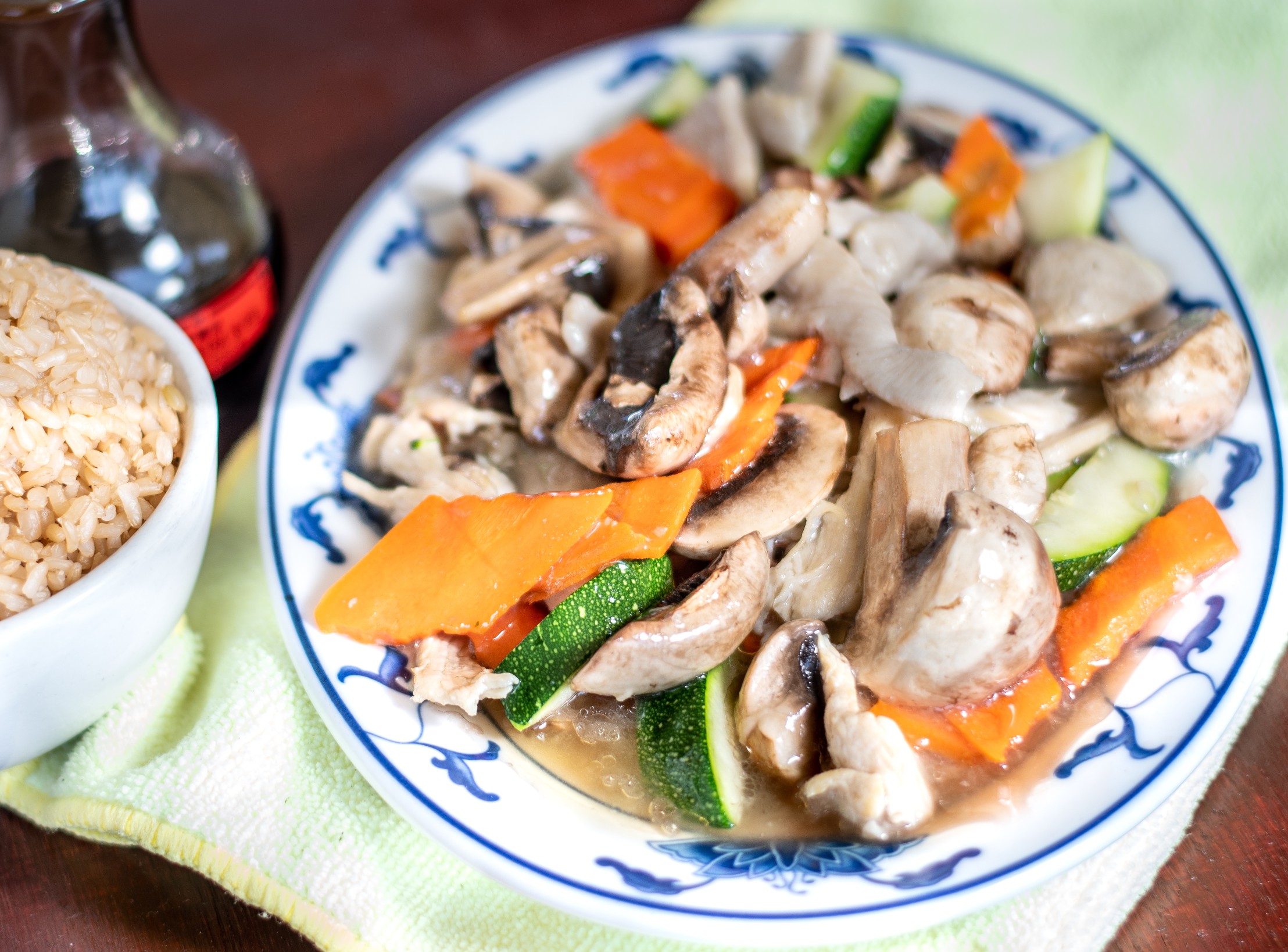 Order Mushroom Chicken food online from China West Express store, Tustin on bringmethat.com