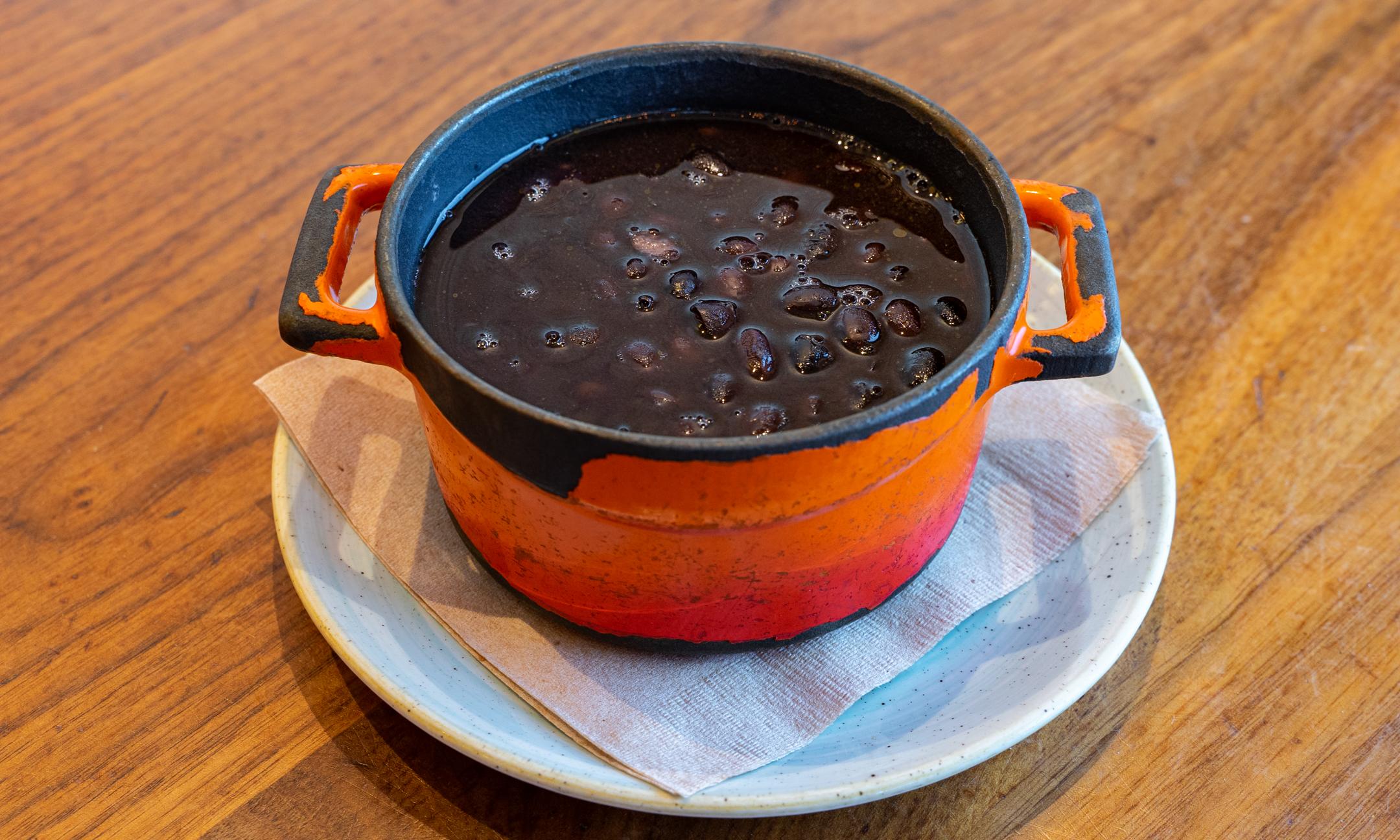 Order Black Beans food online from Copita Tequileria Y Comida store, Sausalito on bringmethat.com