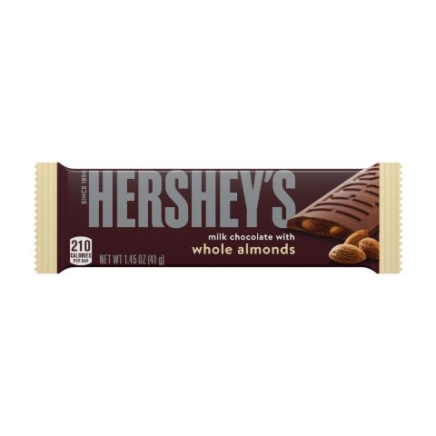 Order Hershey Almond 1.45oz food online from 7-Eleven store, DeBary on bringmethat.com