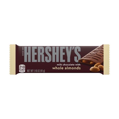 Order Hershey Almond 1.45oz food online from 7-Eleven store, Dallas on bringmethat.com