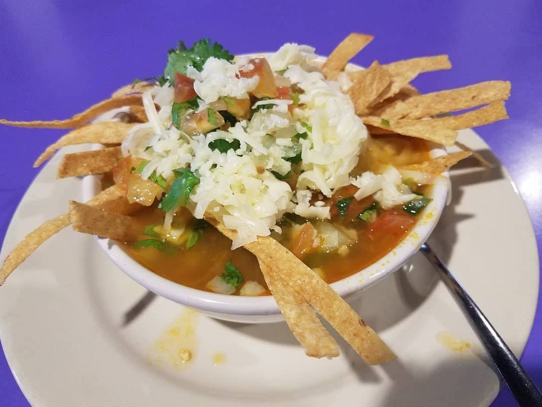 Order Tortilla Soup food online from Enchiludas Mexican Restaurant store, Houston on bringmethat.com