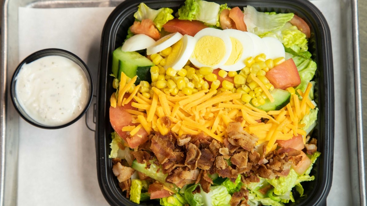 Order Cobb Salad food online from Go Burger store, Mount Sinai on bringmethat.com