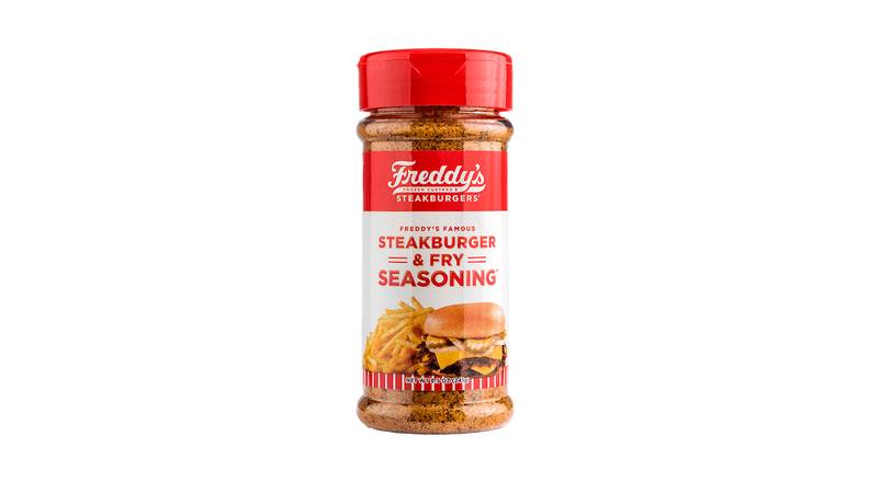 Order Freddy's Famous Steakburger & Fry Seasoning® food online from Freddy Frozen Custard & Steakburgers store, Yukon on bringmethat.com