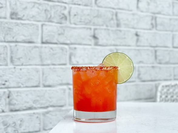 Order Spicy Strawberry Marg food online from Dish Society store, Houston on bringmethat.com
