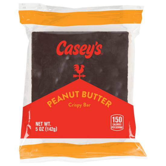 Order Casey's Peanut Butter Crispy Bar 5oz food online from Casey store, Terre Haute on bringmethat.com