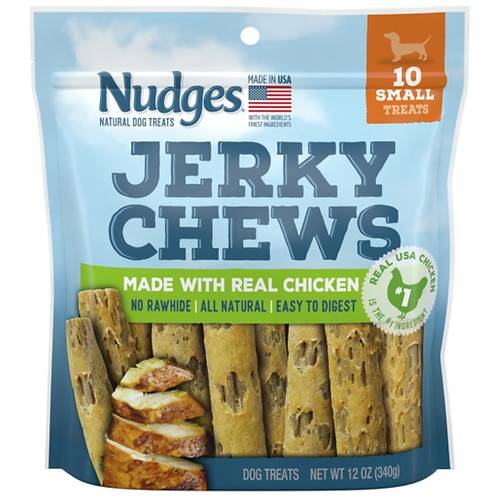 Order Blue Buffalo Nudges Jerky Chews - 1.2 oz x 10 pack food online from Walgreens store, Newton on bringmethat.com