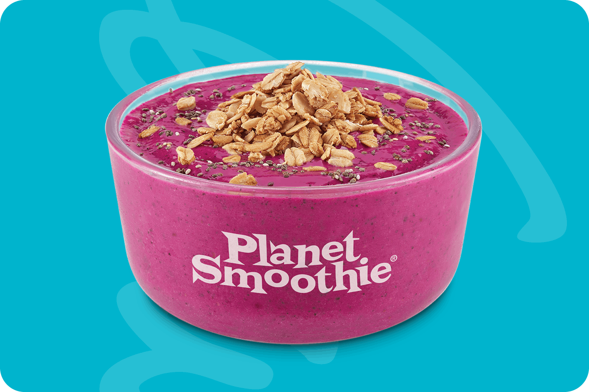 Order Dragon Fruit Beach Bowl food online from Planet Smoothie store, Morrow on bringmethat.com