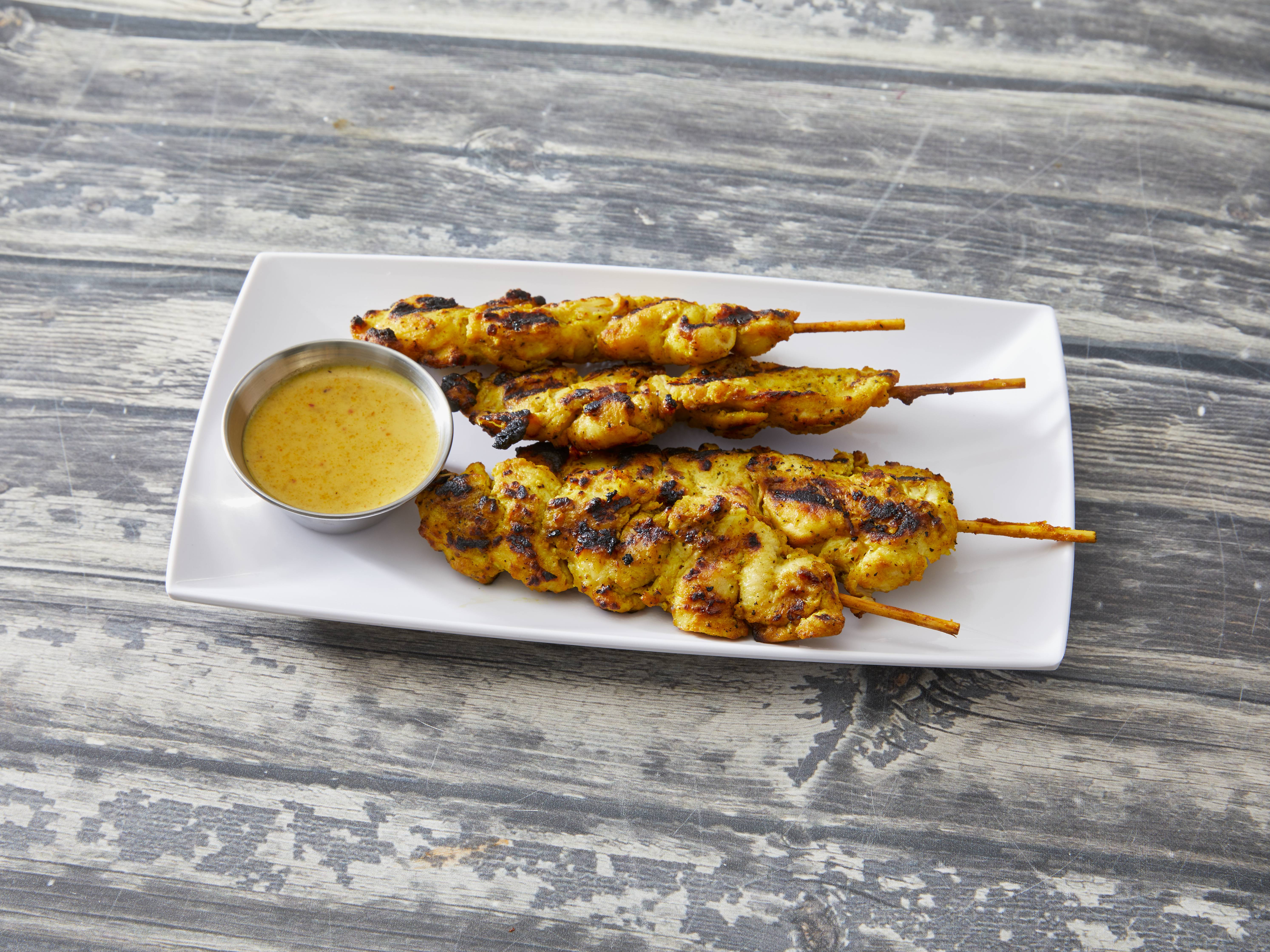 Order Chicken Satay food online from TAC Quick Thai Kitchen store, Chicago on bringmethat.com