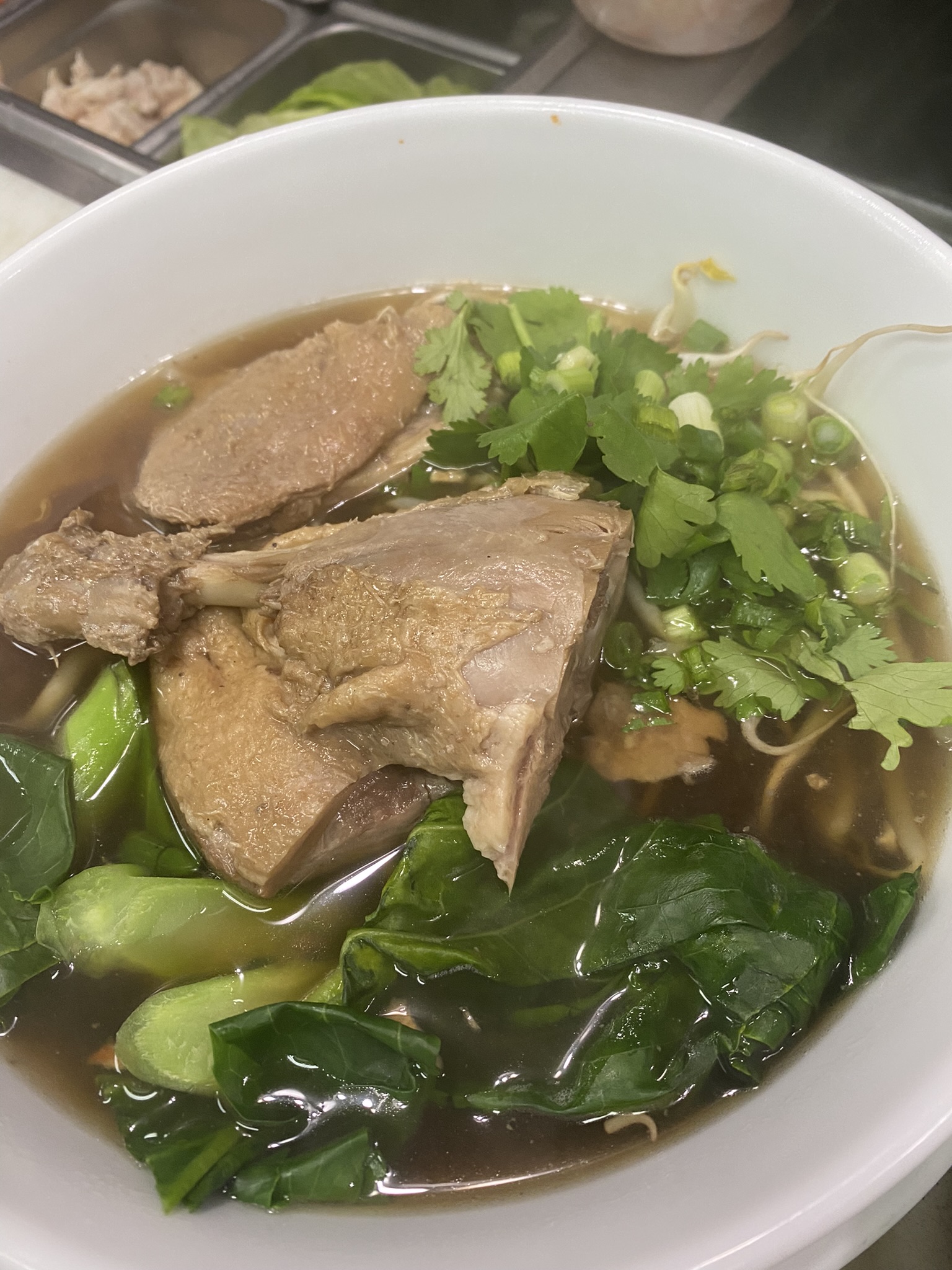 Order Duck Noodle Soup food online from Pho n' Rice store, Somerville on bringmethat.com