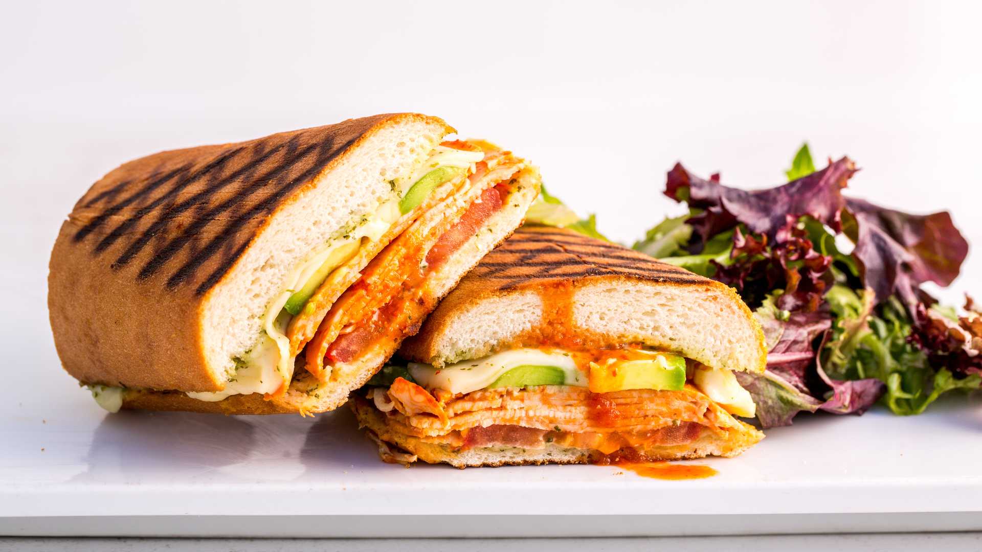 Order Grilled Sriracha Chicken Sandwich food online from Rustic Bakery store, Novato on bringmethat.com