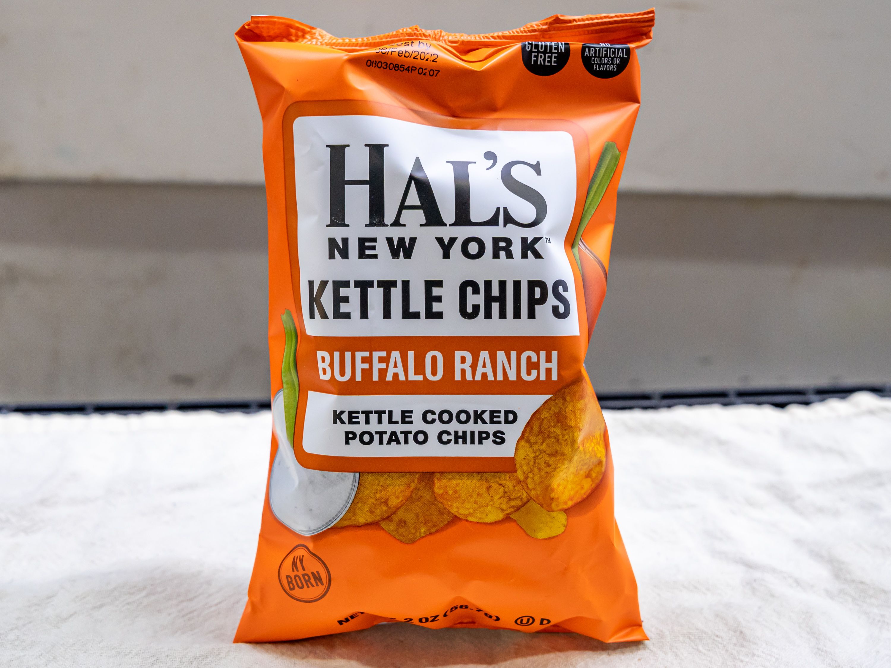 Order Hal's New York kettle chips - buffalo ranch -2oz food online from Quentin Deli and Grocery store, Brooklyn on bringmethat.com