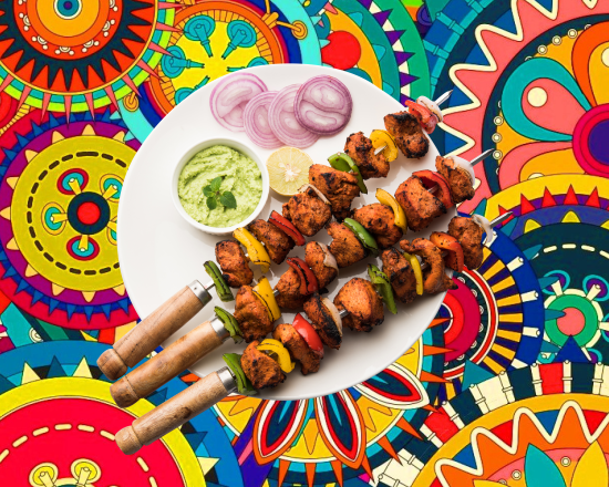 Order Char Grilled Chicken Tikka food online from Tick-Tock Tikka House store, Irving on bringmethat.com