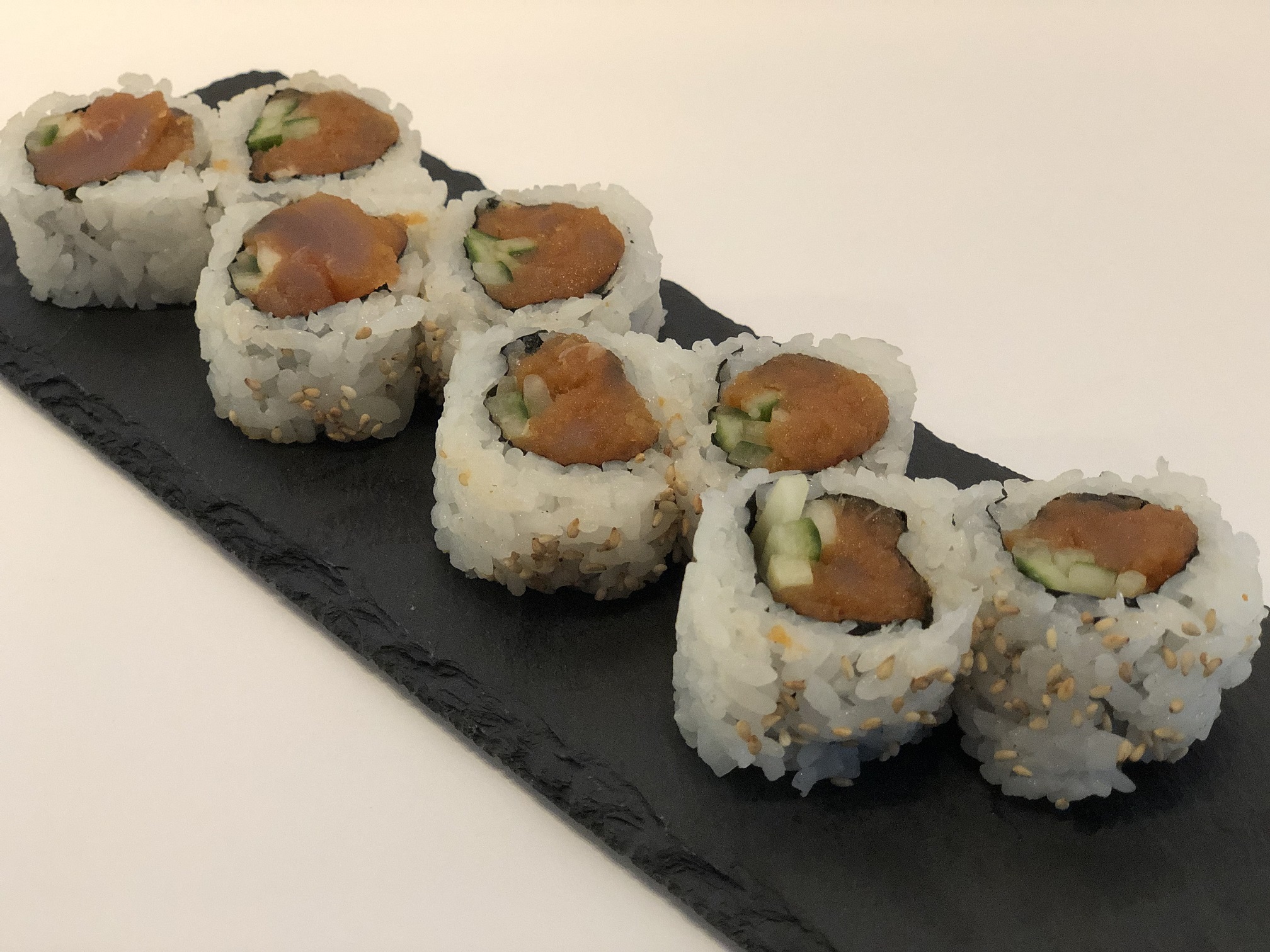 Order Spicy Tuna Roll food online from Sushi Spott store, Mill Creek on bringmethat.com