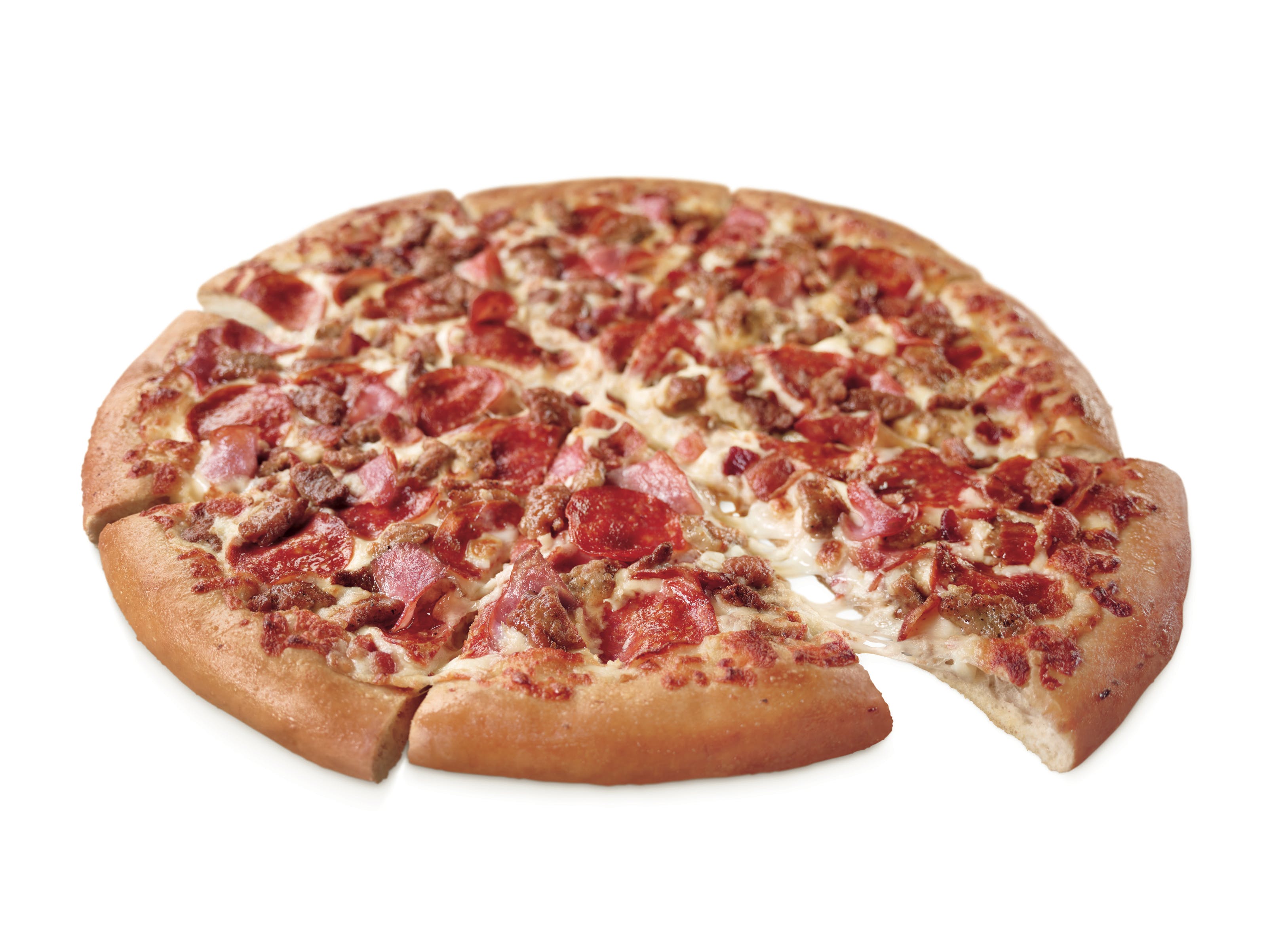 Order Meat Lovers Pizza - 10" food online from Wild Tiger Pizza store, Seattle on bringmethat.com