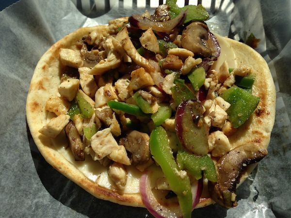 Order Grilled Chicken Pita food online from Pizza Shuttle store, Milwaukee on bringmethat.com