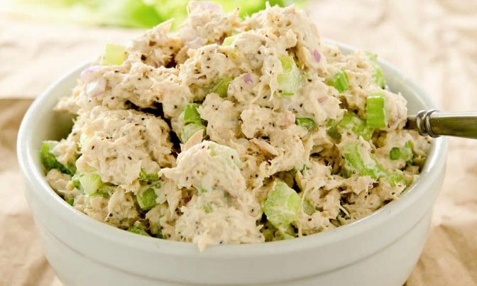 Order 1 lb Container of Tuna Salad food online from Sub-Ology store, Cranford on bringmethat.com