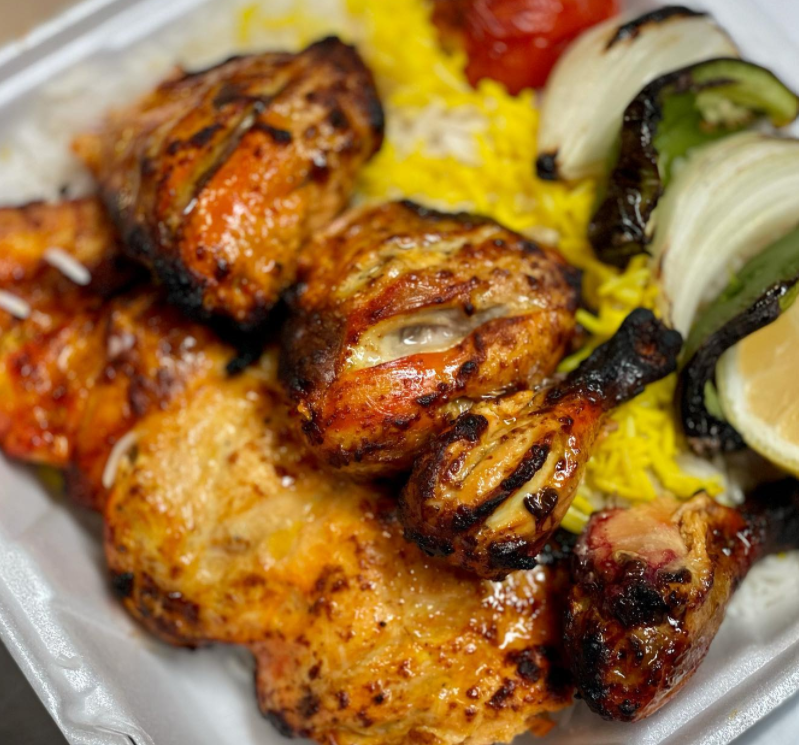 Order Joojeh Kabob food online from Shamshiri Restaurant store, Glendale on bringmethat.com
