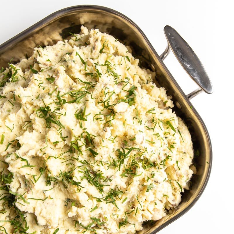 Order Chive Mashed Potatoes - 8 oz. food online from Di Bruno Bros. store, Philadelphia on bringmethat.com