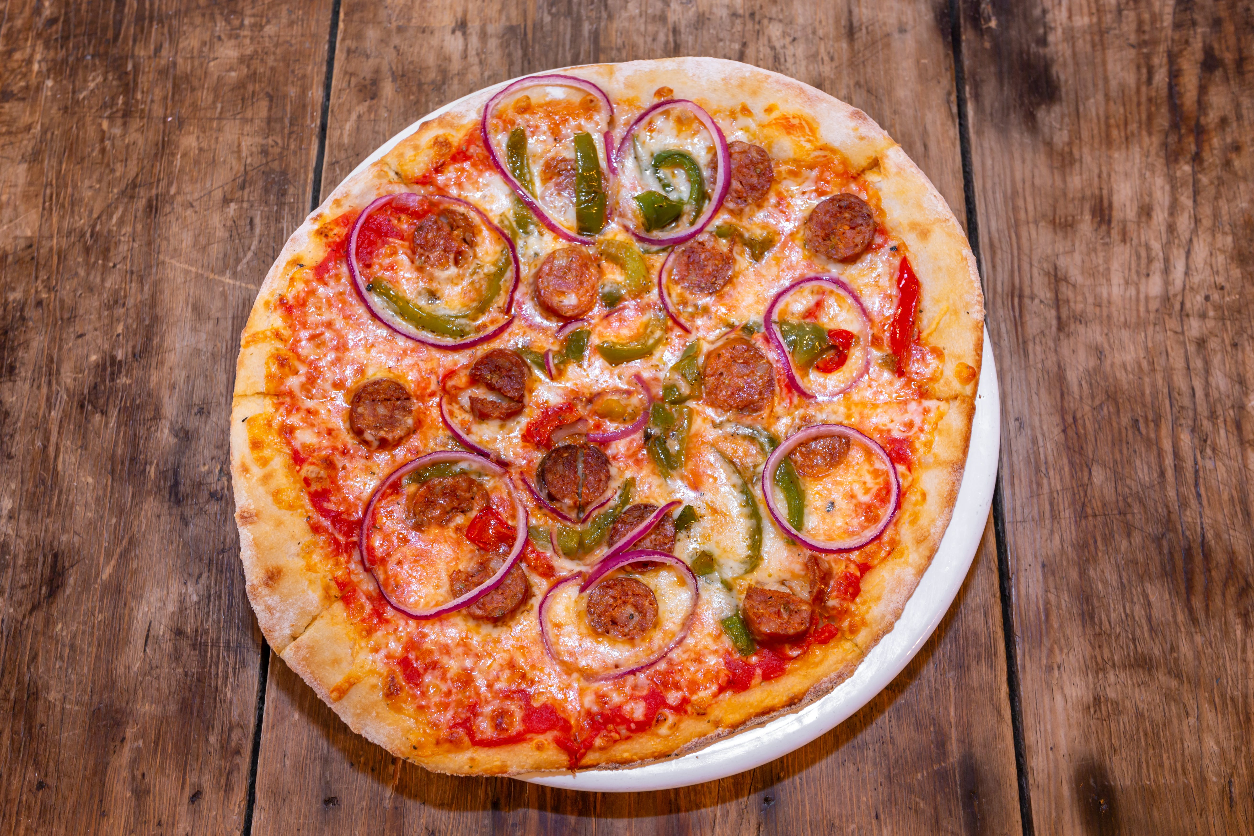 Order Siciliana Pizza - Small 5" (8 Slices) food online from Cafe Galleria store, Midway on bringmethat.com