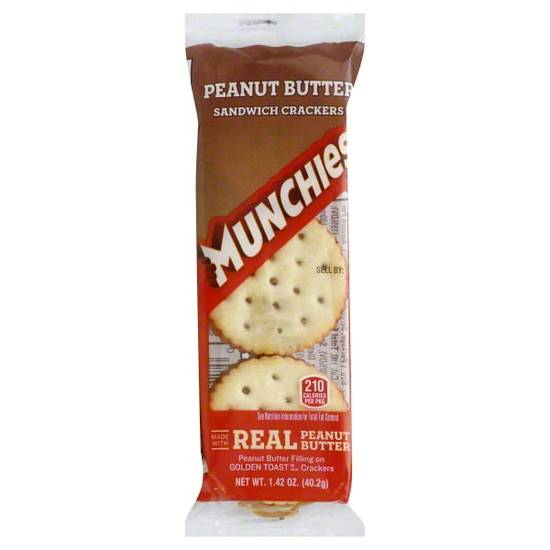 Order Munchies Peanut Butter Toast Cracker food online from Exxon Food Mart store, Port Huron on bringmethat.com