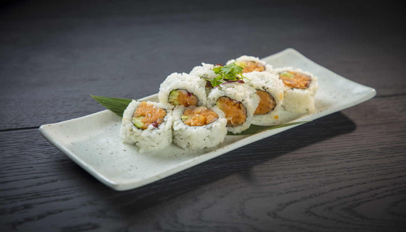 Order Spicy Tuna Roll   food online from Starfish Sushi store, Downey on bringmethat.com