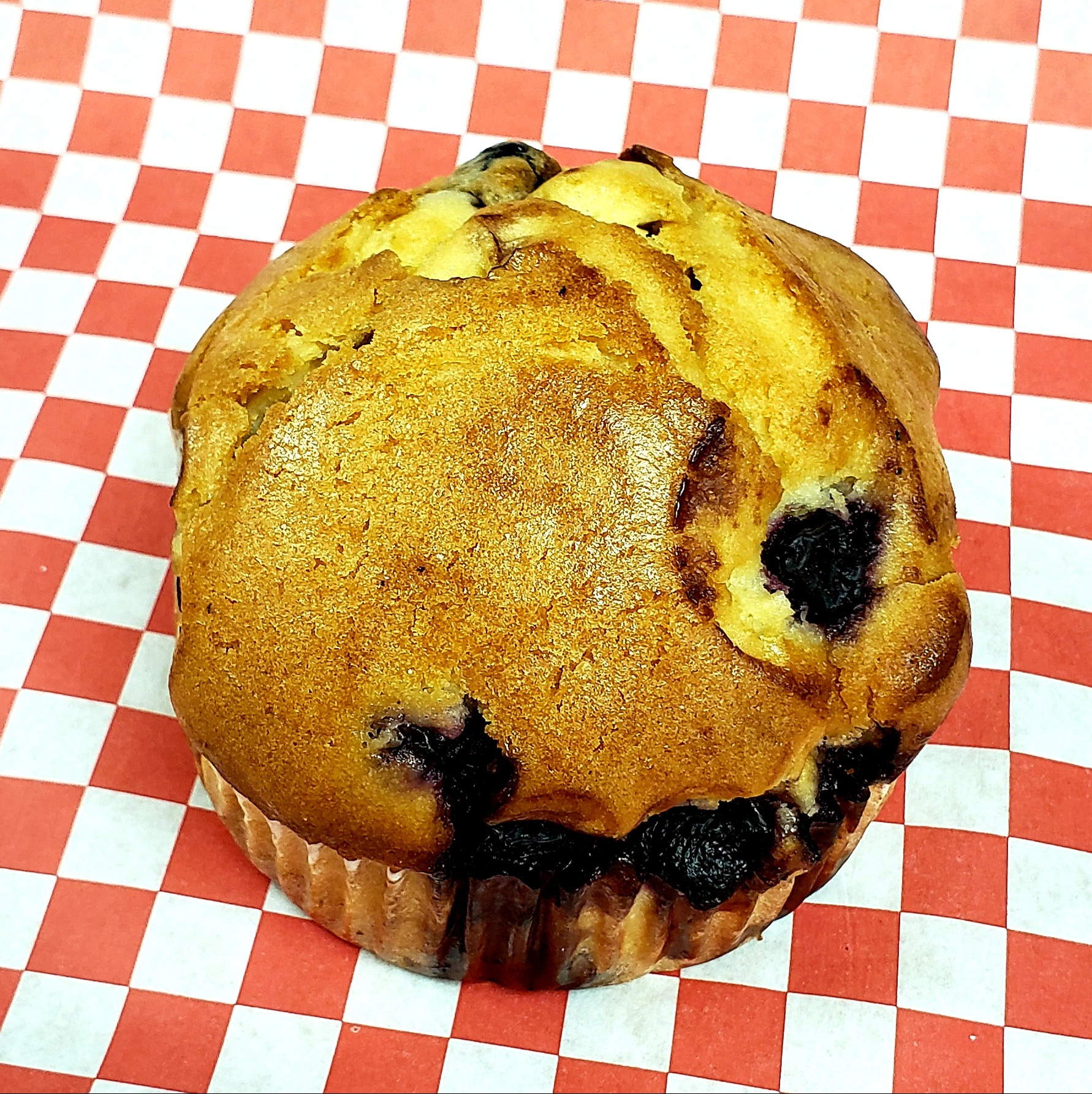 Order Blueberry Muffin food online from Mydonuts store, Dallas on bringmethat.com