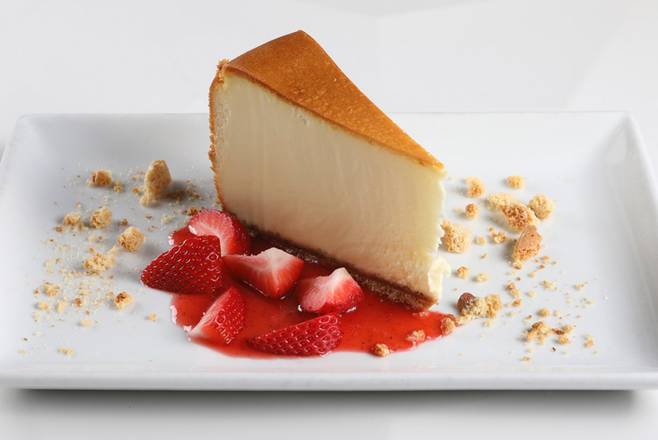 Order NEW YORK STYLE CHEESECAKE food online from Macaroni Grill store, Strongsville on bringmethat.com