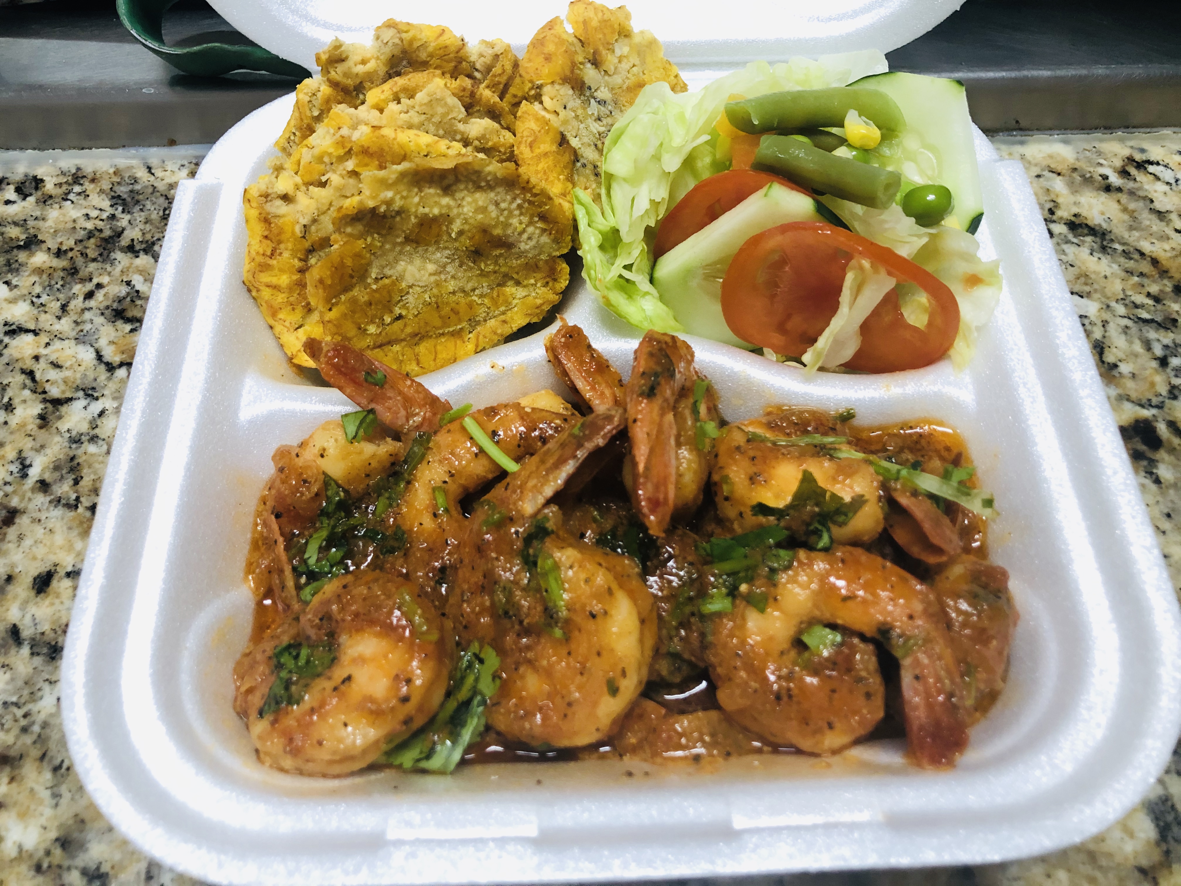 Order Shrimp Scampi  food online from Caribbean Delight store, Clayton on bringmethat.com