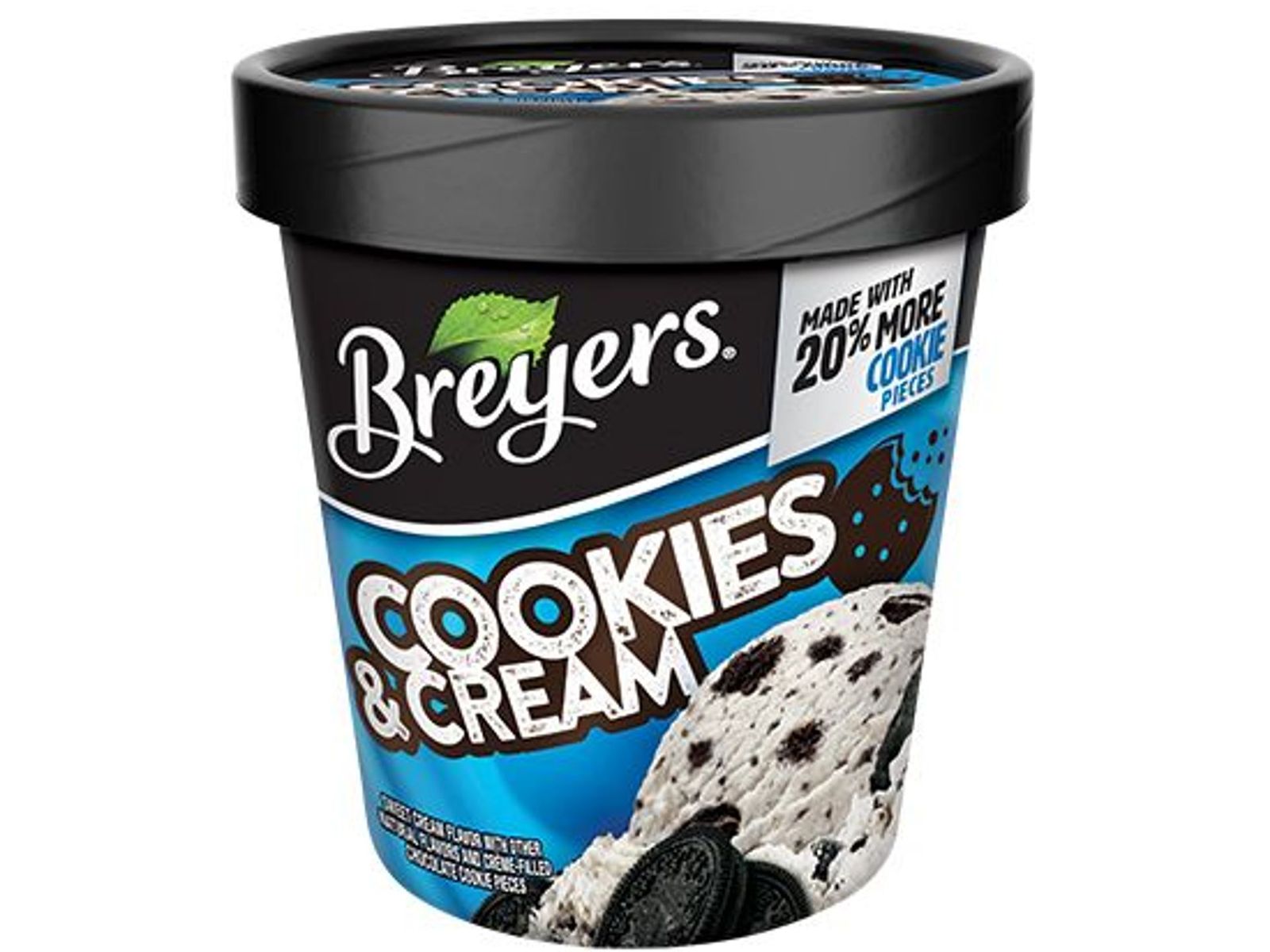 Order Breyers Cookies & Cream Pint food online from Arizona Select Ice Cream & Candy Co. store, Phoenix on bringmethat.com