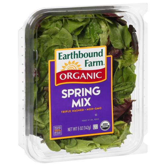 Order Earthbound Farm · Organic Spring Mix (5 oz) food online from Jewel-Osco store, Antioch on bringmethat.com