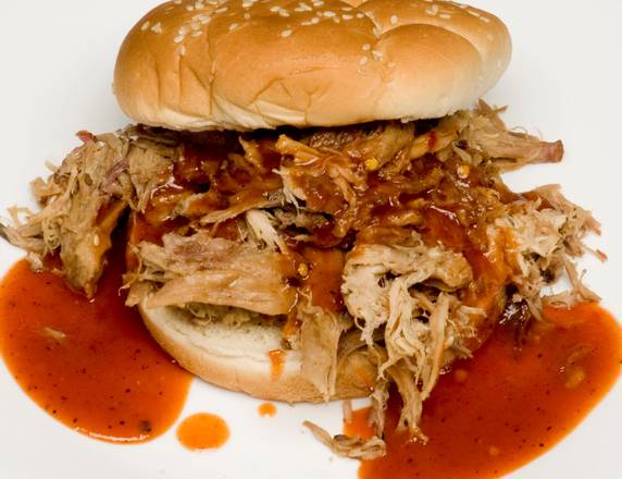 Order Shredded Chicken Sandwich food online from Smothered Bbq store, Tempe on bringmethat.com