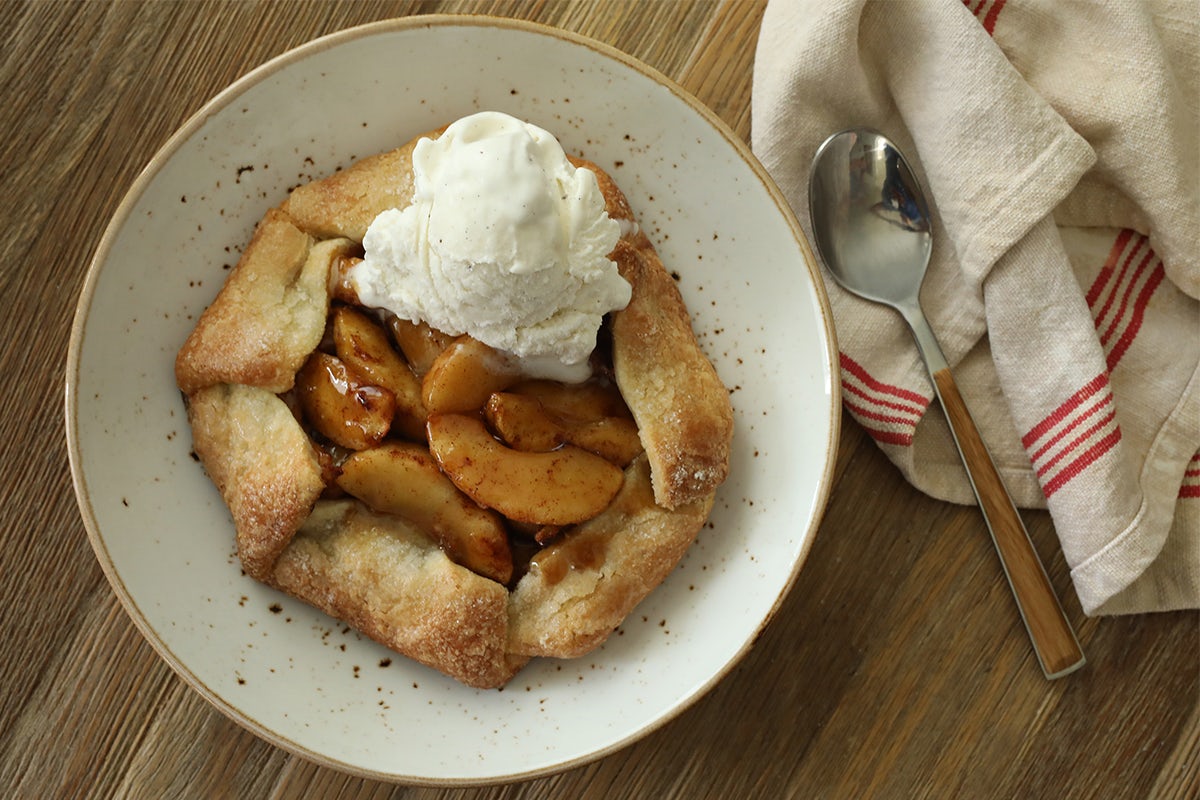Order Apple-Huckleberry Open Face Pie food online from Lazy Dog Restaurant & Bar store, Dublin on bringmethat.com
