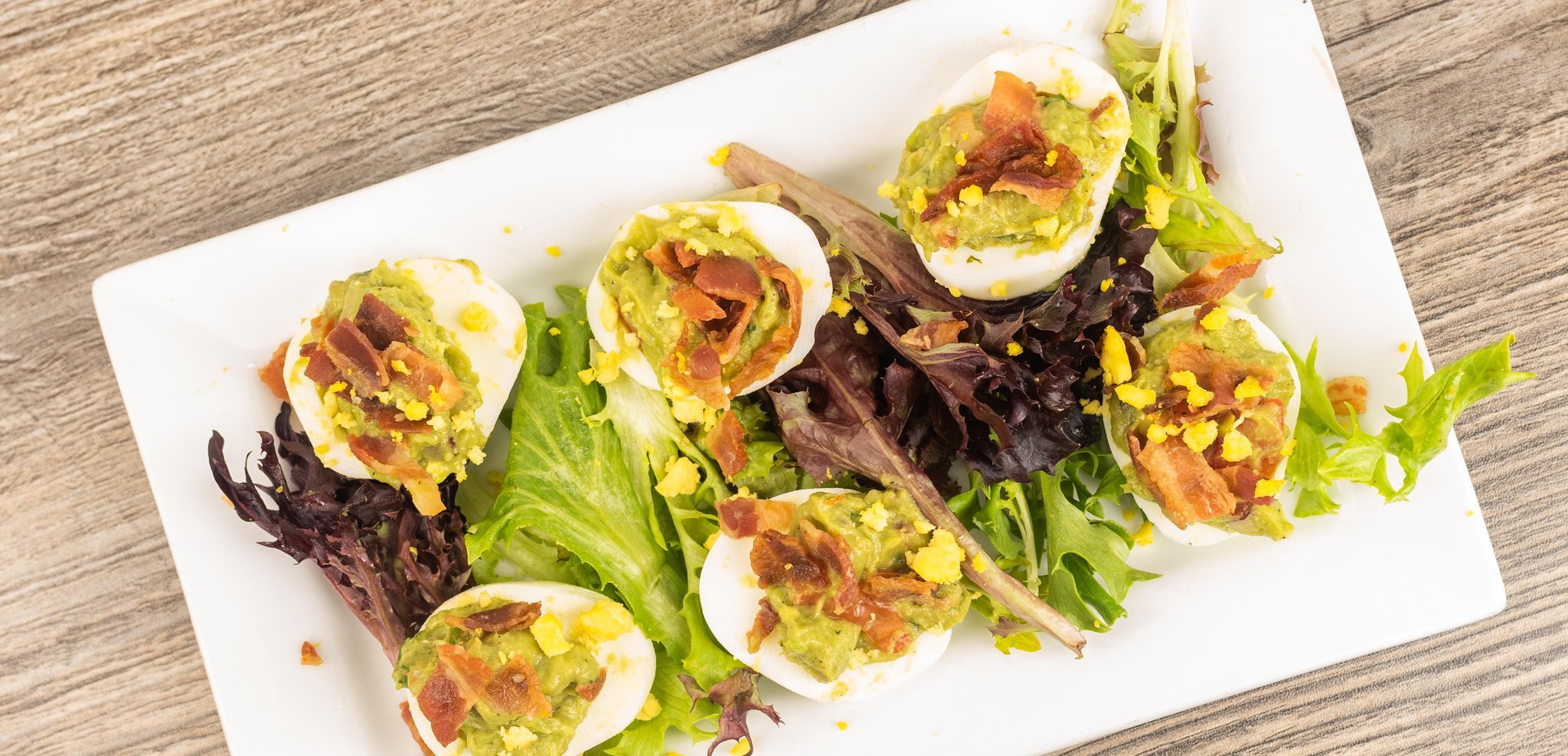Order Deviled Eggs (GF) food online from Avocado Theory store, Tinley Park on bringmethat.com
