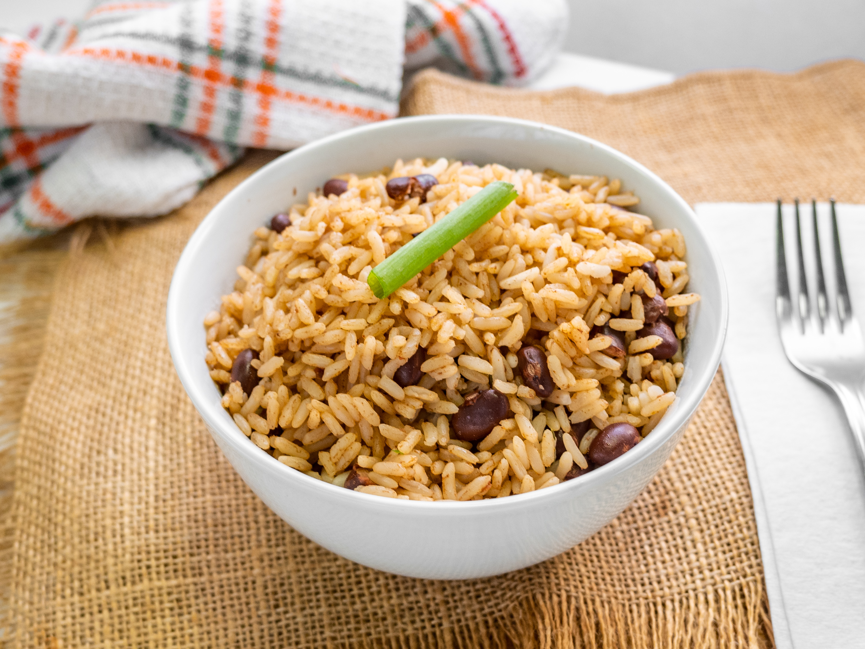 Order Rice and Beans food online from Grapes Real Jamaican Cuisine store, Wilmington on bringmethat.com