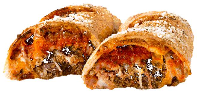 Order Bacon Cheese Burger Calzone food online from Sarpino's Pizzeria Gurnee store, Third Lake on bringmethat.com