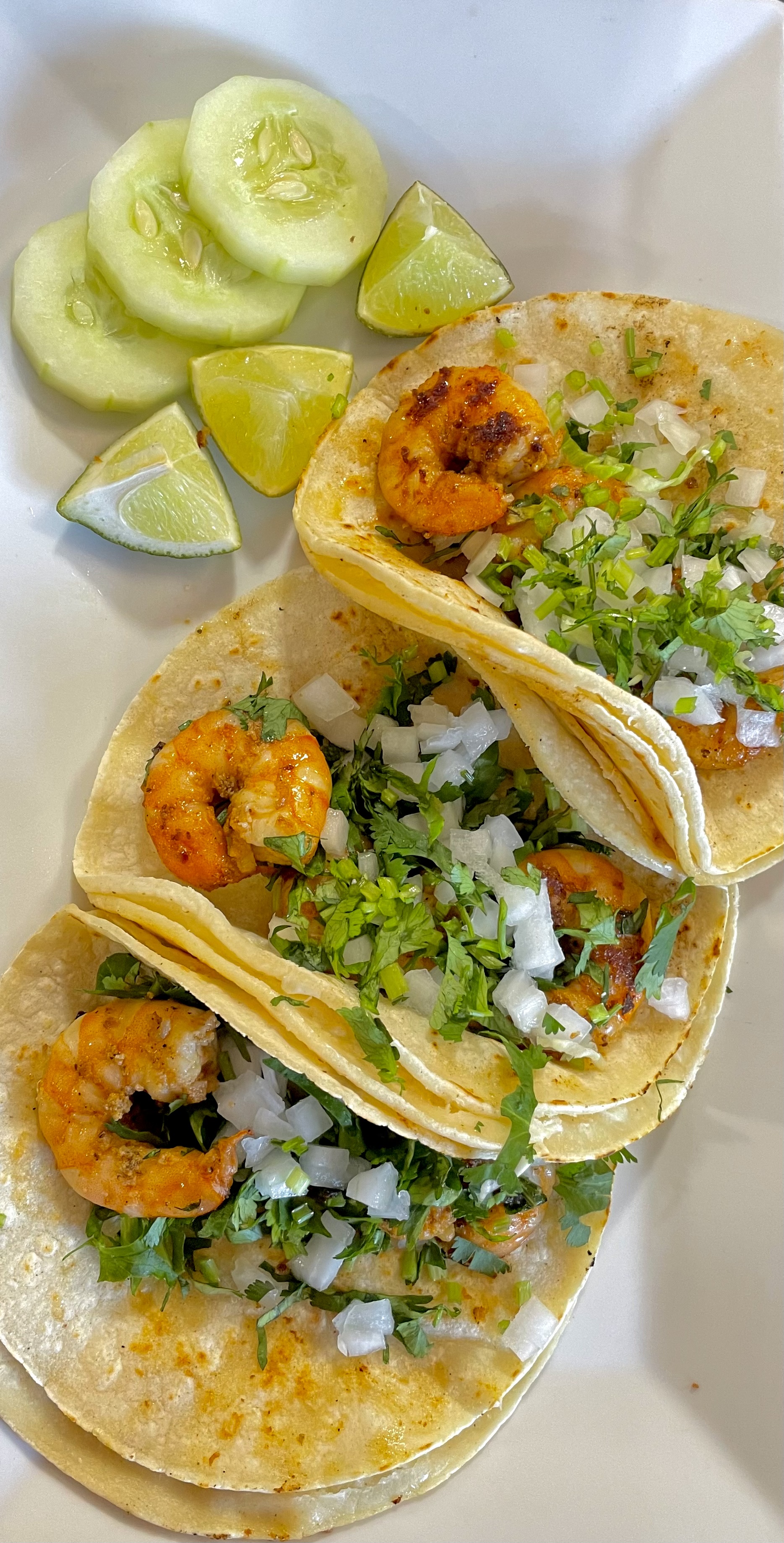 Order Shrimp Tacos food online from La Guera Mexican Grill store, Upper Darby on bringmethat.com