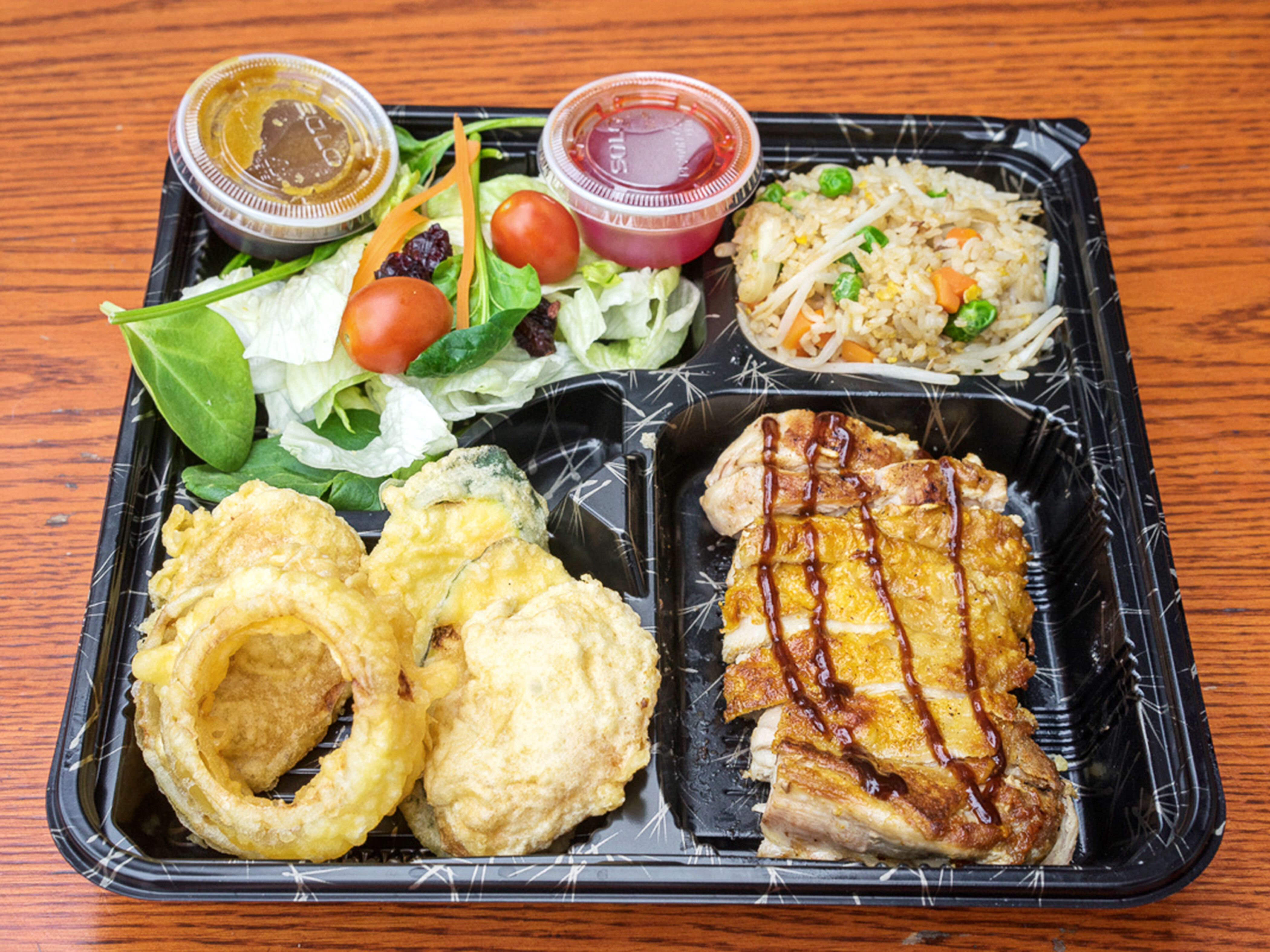Order Teriyaki Chicken Bento food online from Saku Asian Kitchen store, Oxnard on bringmethat.com