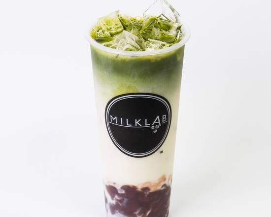 Order Red Bean Matcha Latte food online from Milk Lab store, Cary on bringmethat.com