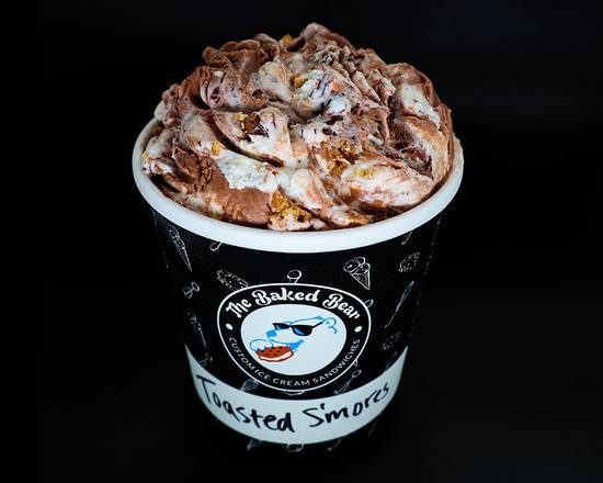 Order Toasted S'mores Pint food online from The Baked Bear Bethesda store, Rockville on bringmethat.com